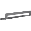 Gedy - Polica s vješalicom za ručnike CLEO 50 cm metalno-siva