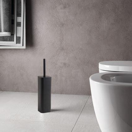 Gedy - Samostojeća WC četka JACK crna