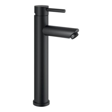 Gedy - Slavina za umivaonik ALTO HIGH 28,5 cm, mat crne boje