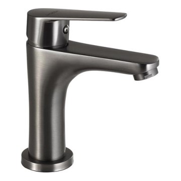 Gedy - Slavina za umivaonik COMO 19,6 cm metalno siva