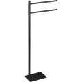 Gedy - Stalak za ručnike TRILLY 83,5 cm mat crne boje