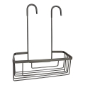 Gedy - Viseća polica za tuš SMART 37,5x30 cm metalno siva