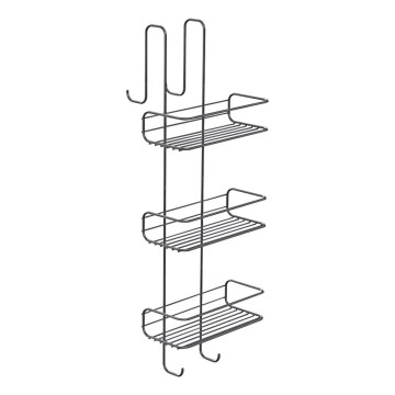 Gedy - Zidna polica za tuš CHROM LINE 68x24 cm sjajni krom
