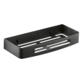 Gedy - Zidna polica za tuš SMART 30x12,8 cm, mat crna