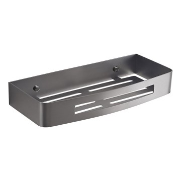 Gedy - Zidna polica za tuš SMART 30x12,8 cm metalno siva