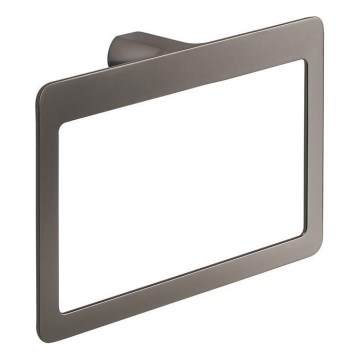 Gedy - Zidna vješalica za ručnike PIRENEI 15x23 cm metalna siva