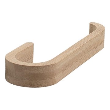 Gedy - Zidni držač ručnika HIMALAYA 6,7x21 cm bambus