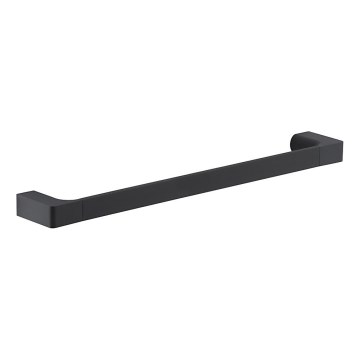 Gedy - Zidni držač ručnika PIRENEI 6,6x45 cm mat crna