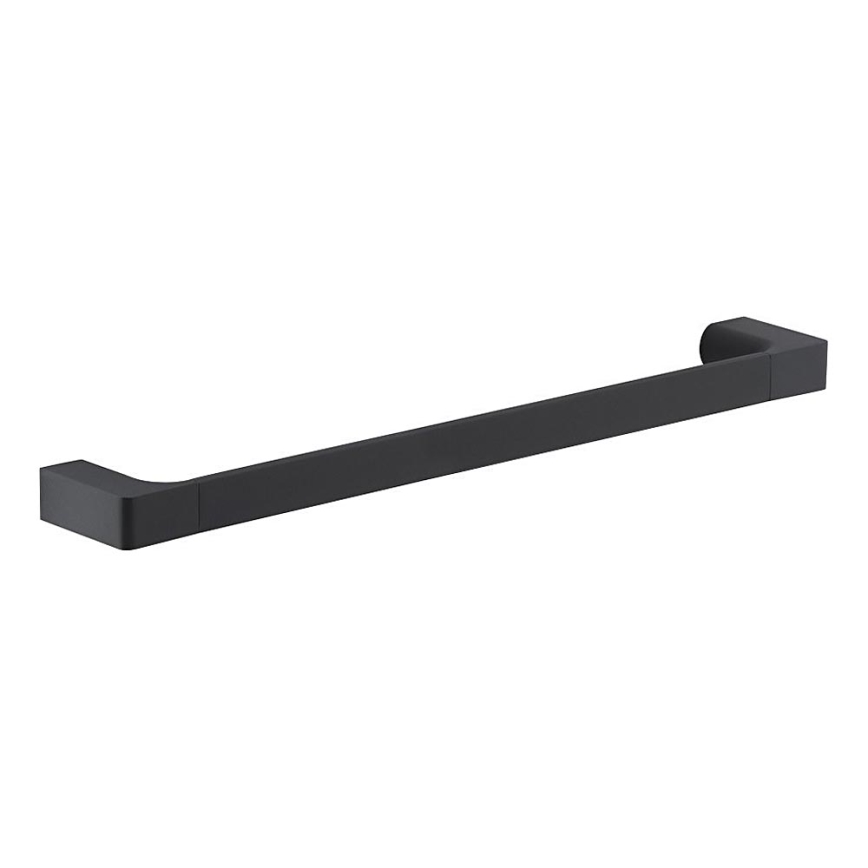 Gedy - Zidni držač ručnika PIRENEI 6,6x45 cm mat crna