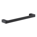 Gedy - Zidni držač za ručnike PIRENEI 6,6x35 cm mat crna