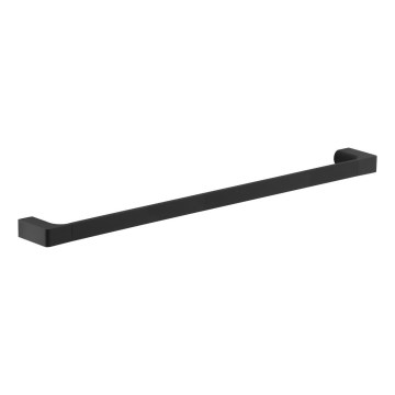 Gedy - Zidni držač za ručnike PIRENEI 6,6x80 cm mat crna