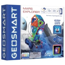 GeoSmart - Magnetski set za sastavljanje Mars Explorer 51 kom