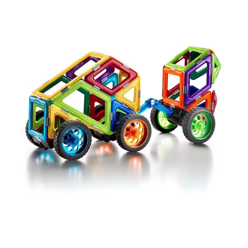 GeoSmart - Magnetički set za slaganje Space Truck 42 komada