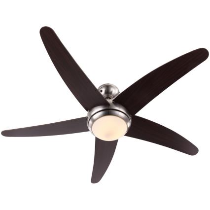 GLOBO 0306LED - Stropni ventilator FABIOLA 1xLED/20W/230V tamni orah