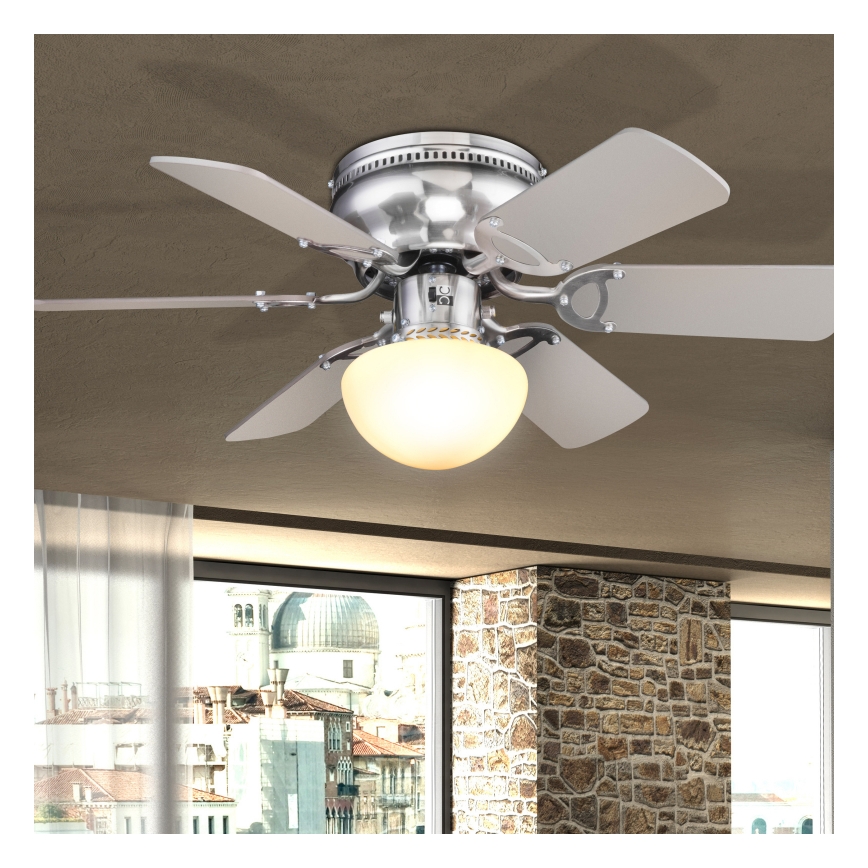 Globo - Stropni ventilator 1xE27/60W/230V