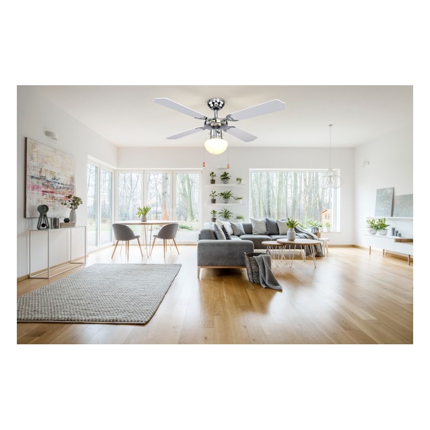 Globo - Stropni ventilator 1xE27/60W/230V