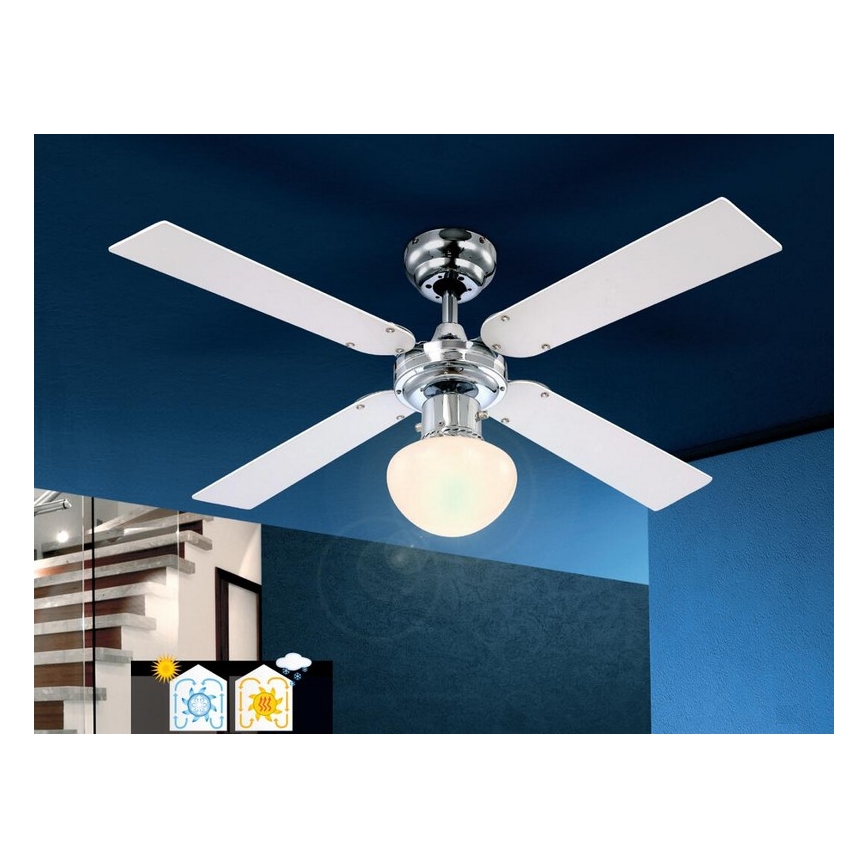 Globo - Stropni ventilator 1xE27/60W/230V