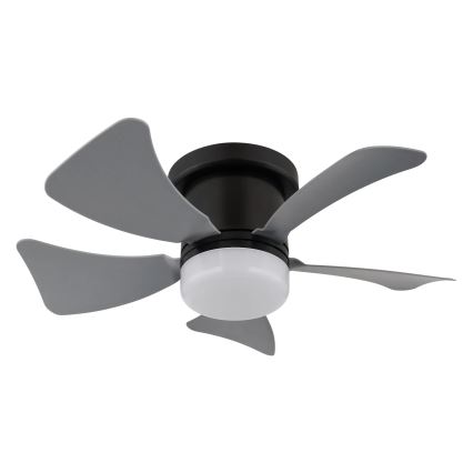 Globo - LED Prigušivi stropni ventilator LED/10W/230V 3000-6500K siva + daljinski upravljač