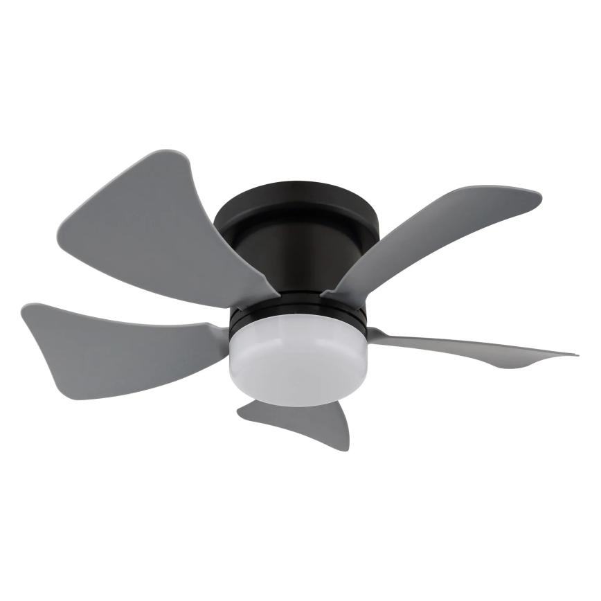 Globo - LED Prigušivi stropni ventilator LED/10W/230V 3000-6500K siva + daljinski upravljač