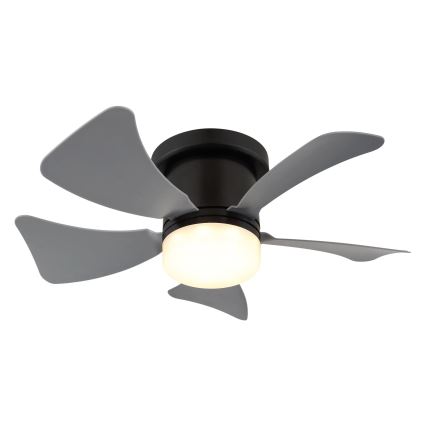 Globo - LED Prigušivi stropni ventilator LED/10W/230V 3000-6500K siva + daljinski upravljač