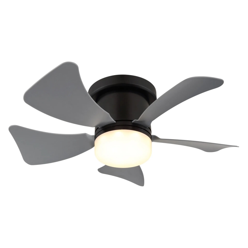 Globo - LED Prigušivi stropni ventilator LED/10W/230V 3000-6500K siva + daljinski upravljač