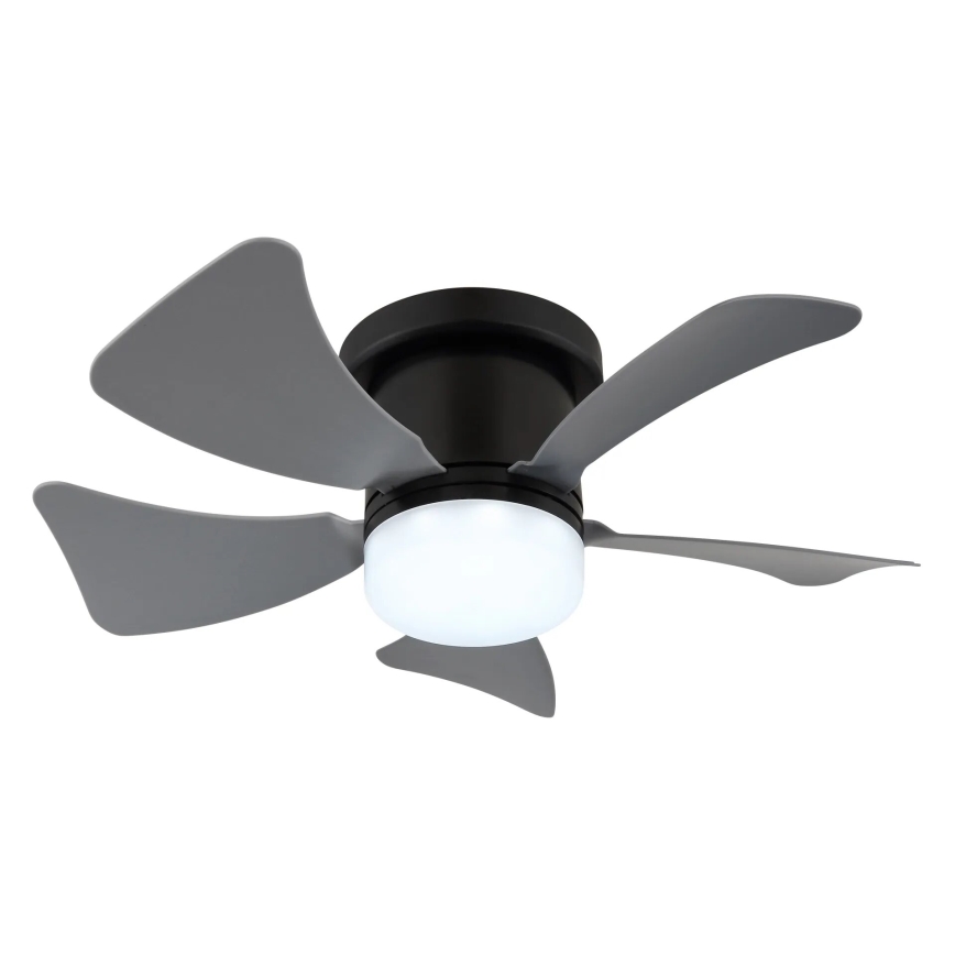 Globo - LED Prigušivi stropni ventilator LED/10W/230V 3000-6500K siva + daljinski upravljač