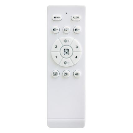 Globo - LED stropni ventilator s mogućnošću prigušivanja LED/10W/230V 3000-6500K višebojno + daljinski upravljač