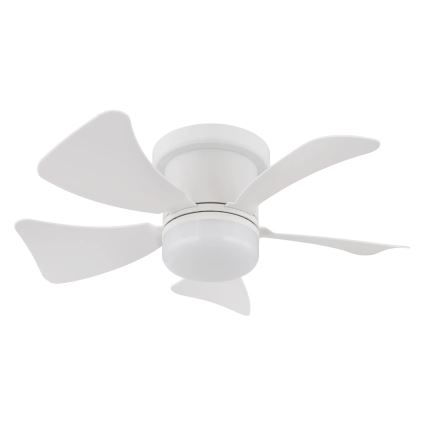 Globo - LED Prigušivi stropni ventilator LED/10W/230V 3000-6500K bijela + daljinski upravljač