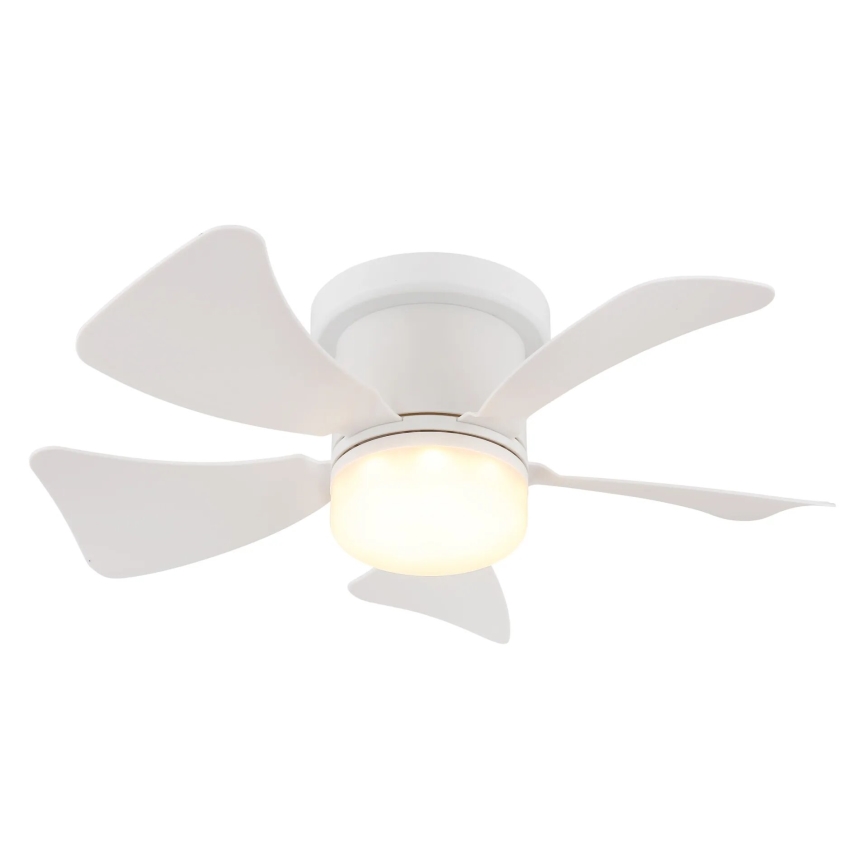 Globo - LED Prigušivi stropni ventilator LED/10W/230V 3000-6500K bijela + daljinski upravljač