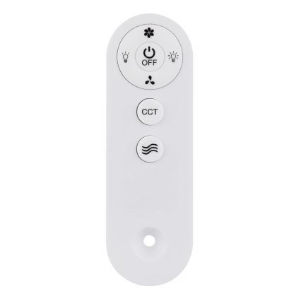 Globo - LED Prigušivi stropni ventilator LED/10W/230V 3000-6500K bijela + daljinski upravljač