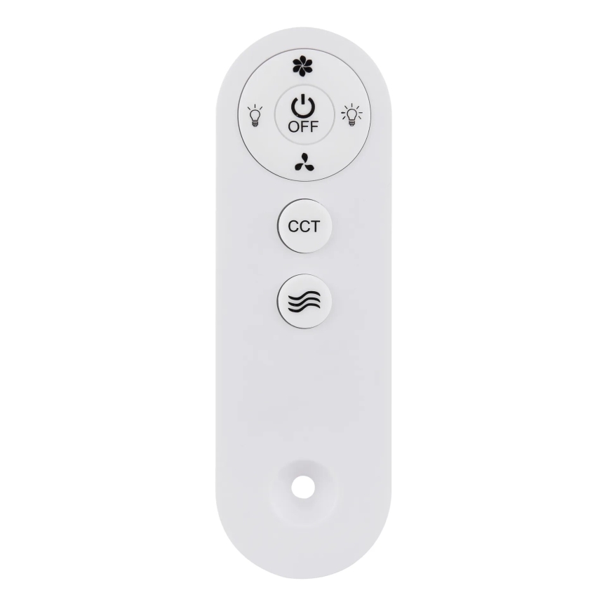 Globo - LED Prigušivi stropni ventilator LED/10W/230V 3000-6500K bijela + daljinski upravljač