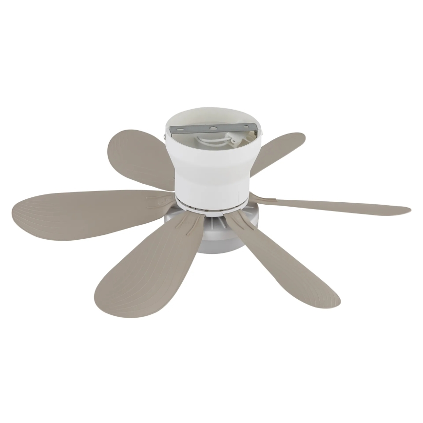 Globo - Stropni LED ventilator s prigušivanjem LED/5W/230V 2700-6500K bež + daljinski upravljač