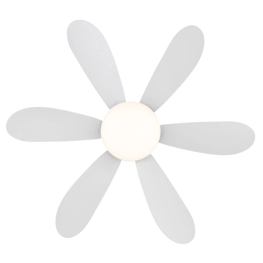 Globo - LED stropni ventilator s mogućnošću prigušivanja LED osvjetljenja LED/5W/230V 2700-6500K bijela + daljinski upravljač