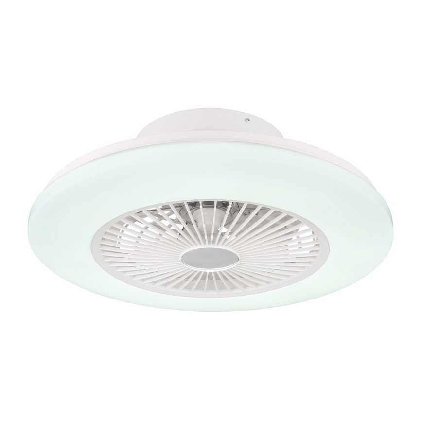 Globo - LED Prigušiva stropna svjetiljka s ventilatorom LED/30W/230V 3000-6500K + daljinski upravljač