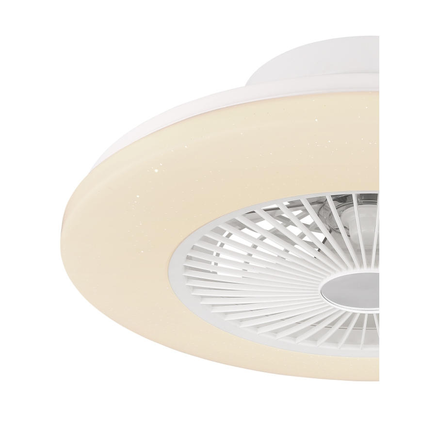 Globo - LED Prigušiva stropna svjetiljka s ventilatorom LED/30W/230V 3000-6500K + daljinski upravljač