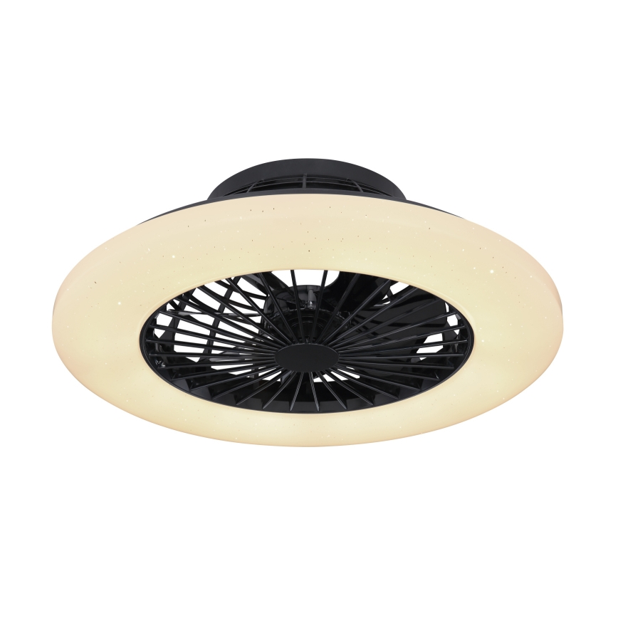 Globo - LED Prigušiva stropna svjetiljka s ventilatorom LED/30W/230V 3000-6500K + daljinski upravljač