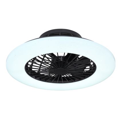 Globo - LED Prigušiva stropna svjetiljka s ventilatorom LED/30W/230V 3000-6500K + daljinski upravljač