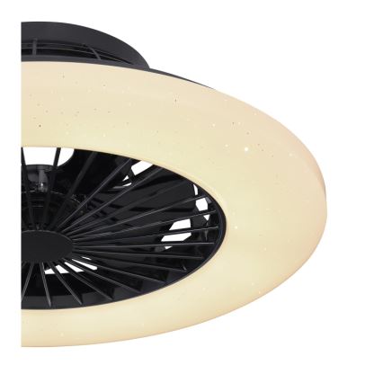 Globo - LED Prigušiva stropna svjetiljka s ventilatorom LED/30W/230V 3000-6500K + daljinski upravljač