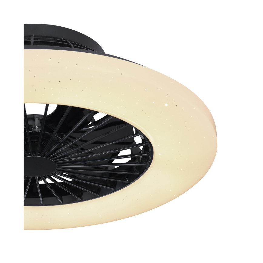 Globo - LED Prigušiva stropna svjetiljka s ventilatorom LED/30W/230V 3000-6500K + daljinski upravljač