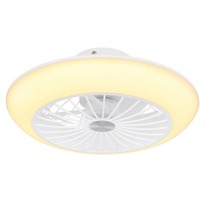 Globo 03632W - LED Stropna svjetiljka s ventilatorom LAFEE LED/18W/230V