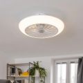 Globo 03632W - LED stropno svjetlo s ventilatorom LAFEE LED/18W/230V