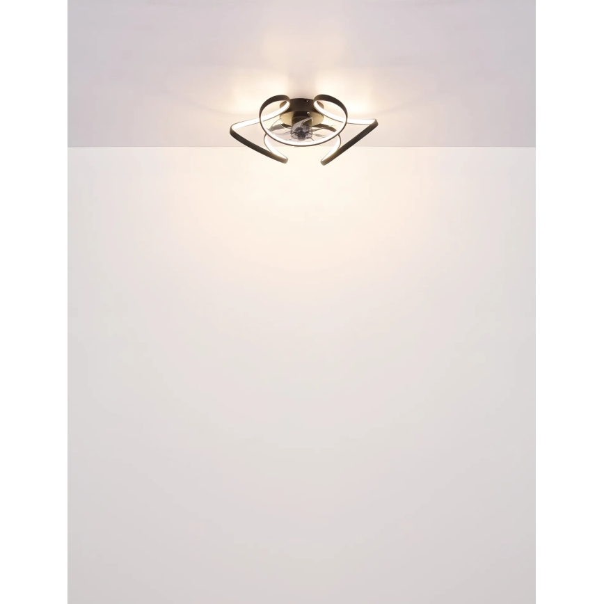 Globo - LED Prigušivi stropni ventilator LED/40W/230V 3000-6000K + daljinski upravljač
