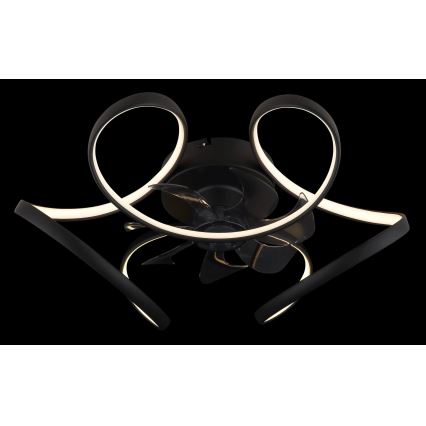 Globo - LED Prigušivi stropni ventilator LED/40W/230V 3000-6000K + daljinski upravljač
