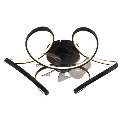 Globo - LED Prigušivi stropni ventilator LED/40W/230V 3000-6000K + daljinski upravljač