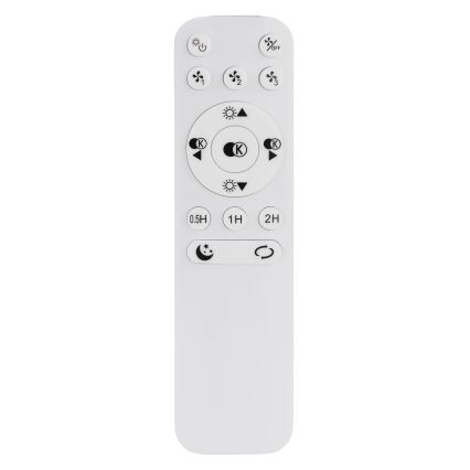 Globo - LED Prigušivi stropni ventilator LED/40W/230V 3000-6000K + daljinski upravljač