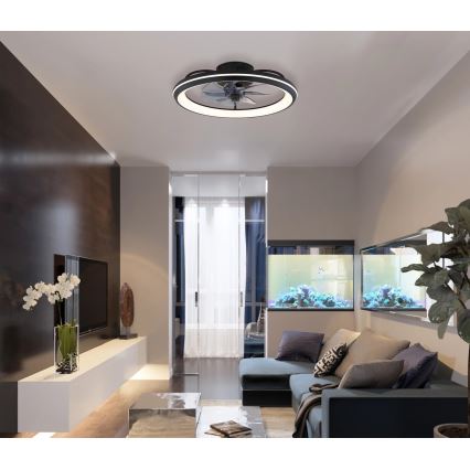 Globo - LED Prigušivi stropni ventilator LED/40W/230V 3000-6500K + daljinski upravljač