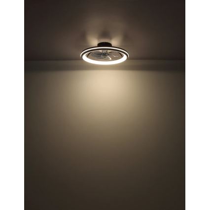 Globo - LED Prigušivi stropni ventilator LED/40W/230V 3000-6500K + daljinski upravljač