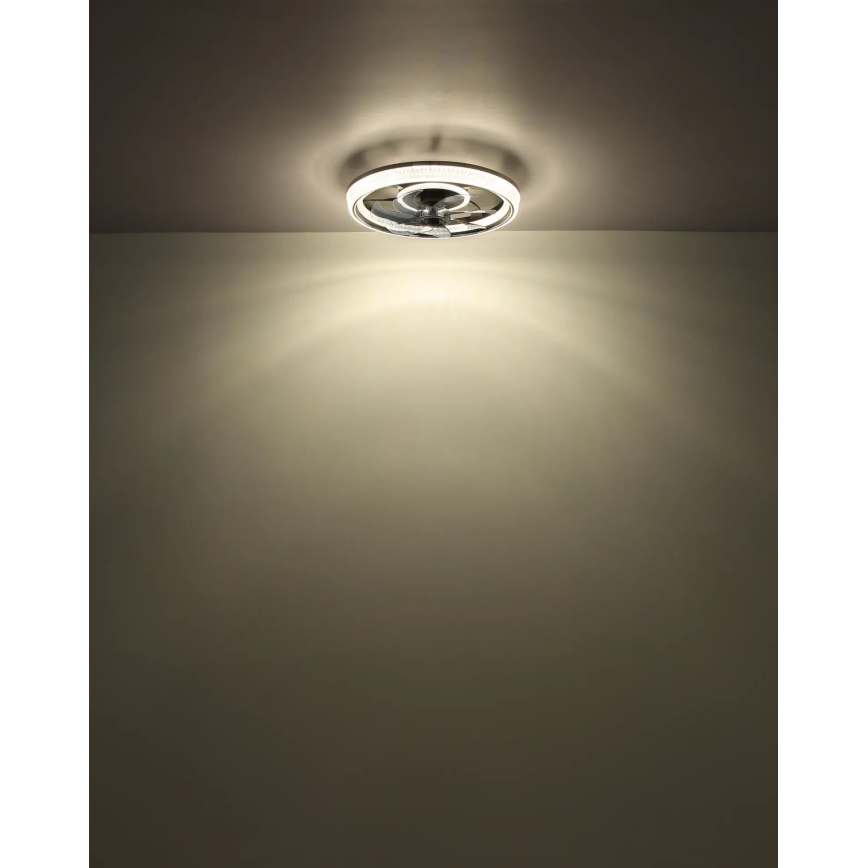 Globo - LED Prigušivi stropni ventilator LED/30W/230V 2700-6000K + daljinski upravljač