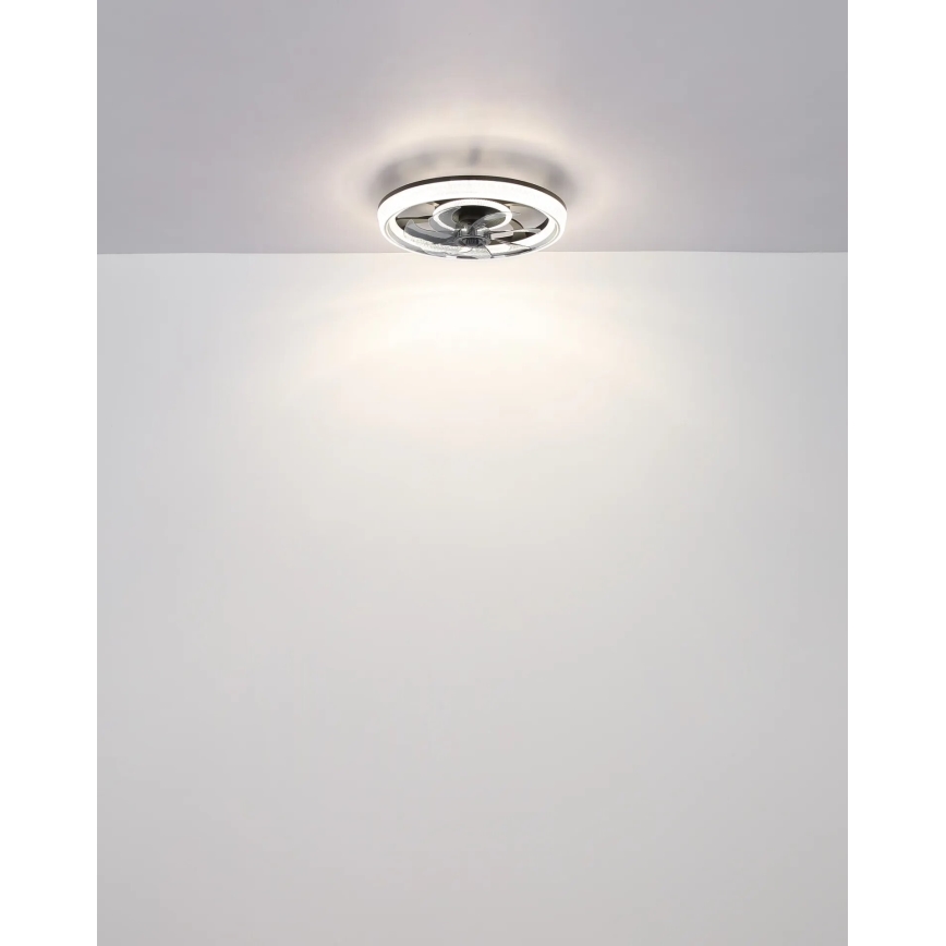 Globo - LED Prigušivi stropni ventilator LED/30W/230V 2700-6000K + daljinski upravljač