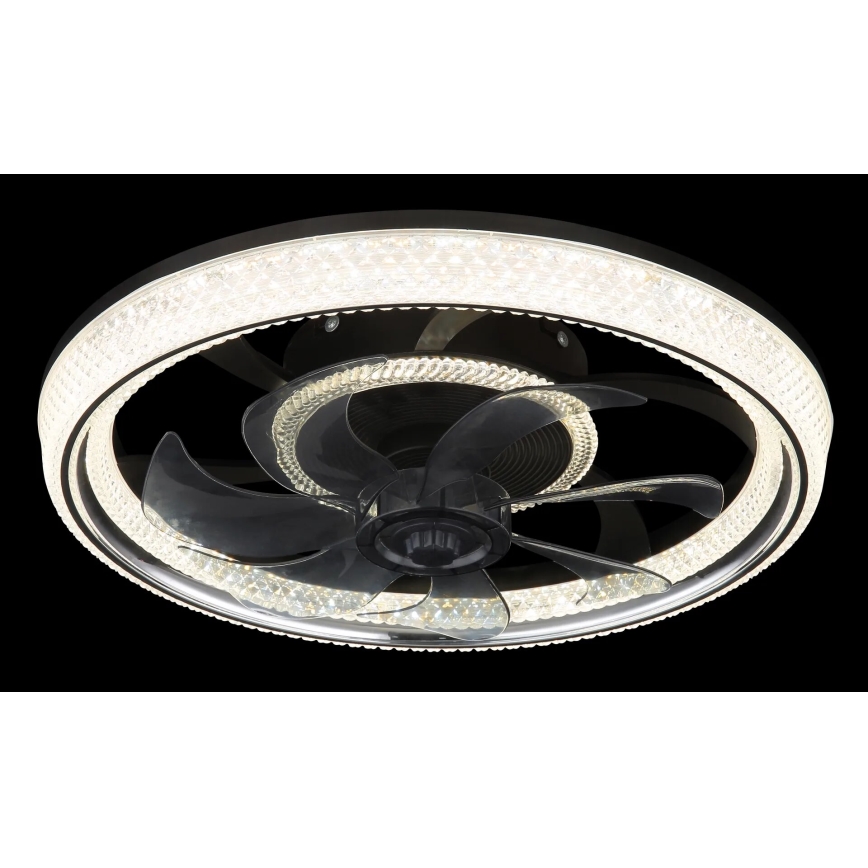 Globo - LED Prigušivi stropni ventilator LED/30W/230V 2700-6000K + daljinski upravljač